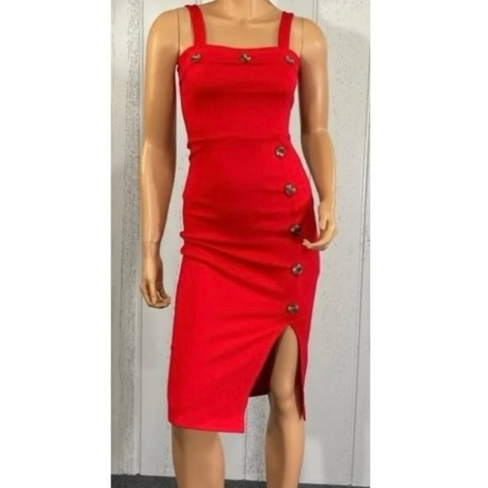 Stella Luce red bodycon dress